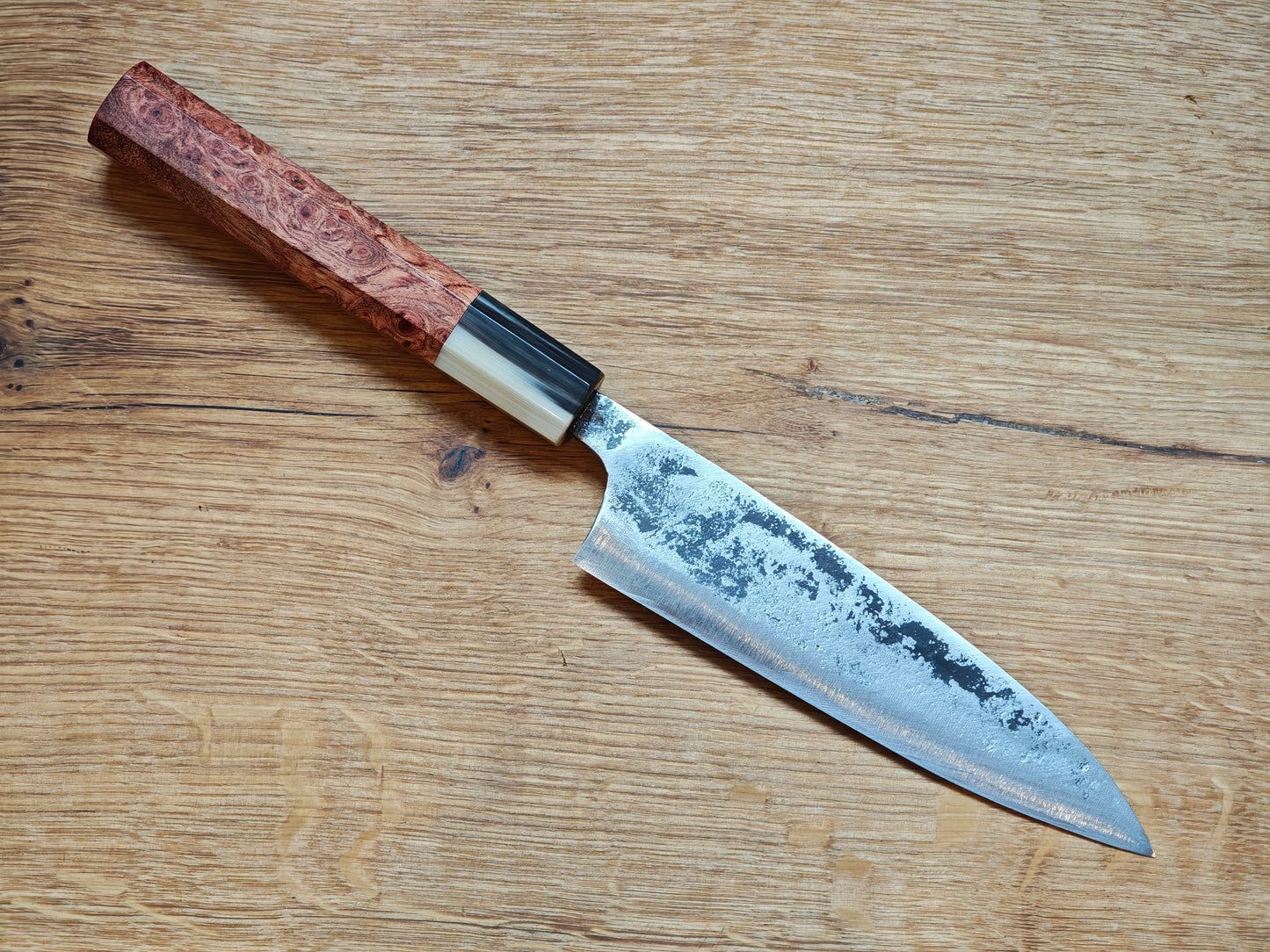 140mm Japanese Blue no2 Steel Mini Santoku