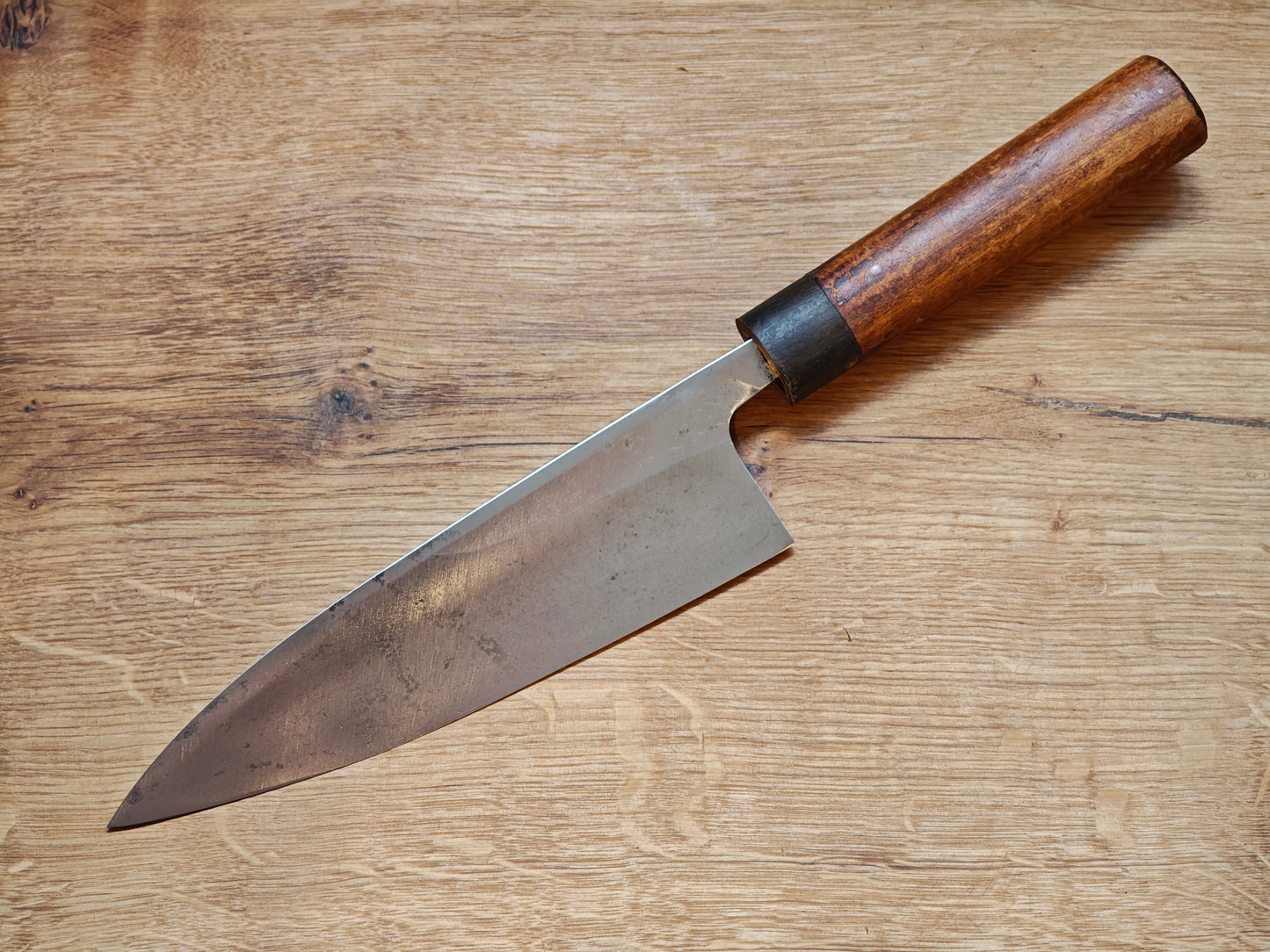 190mm Masamoto Sohonten white no2 Japanese Deba