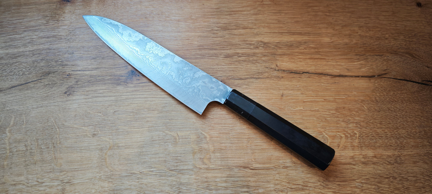 215mm Takeshi Saji SG-2 Damascus Japanese Gyuto | Chef Knife