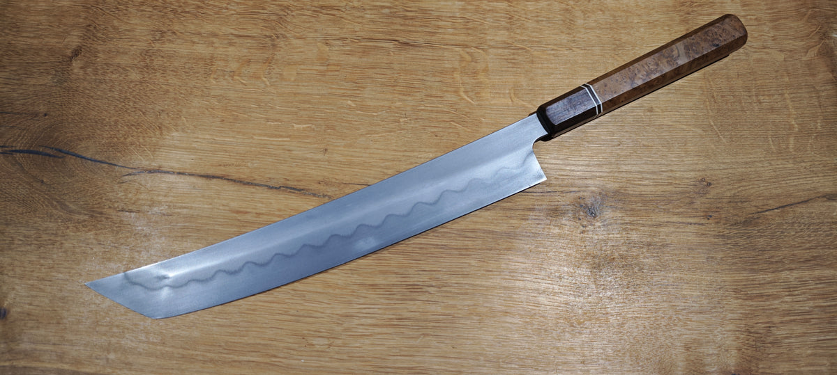 330mm Custom Honyaki Sakimaru Slicer