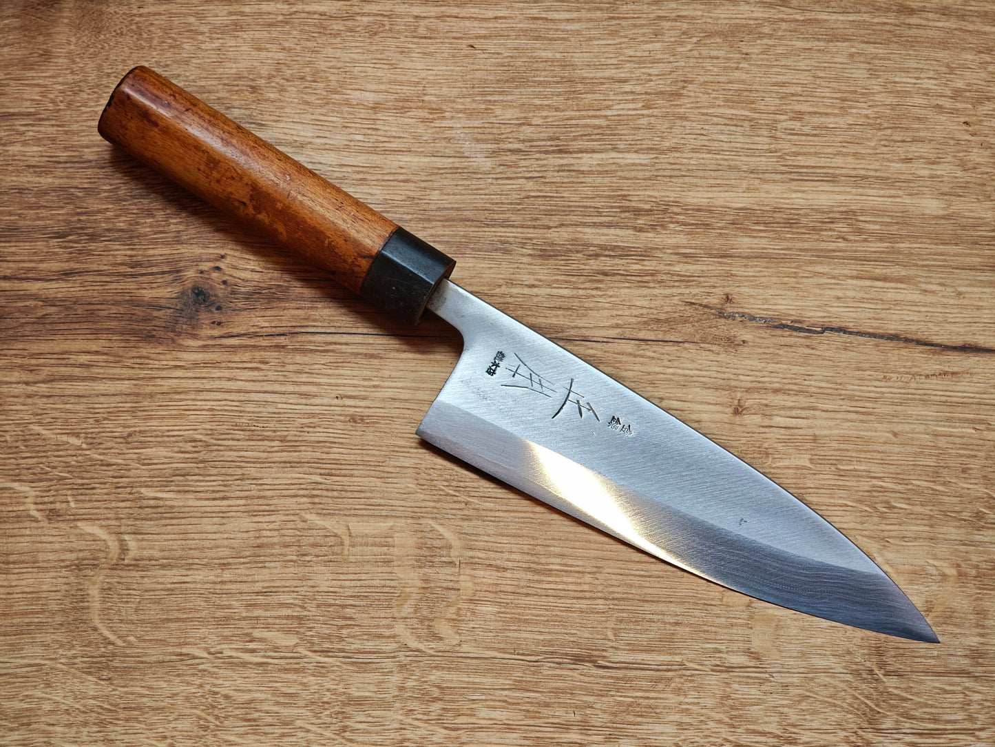 190mm Masamoto Sohonten white no2 Japanese Deba