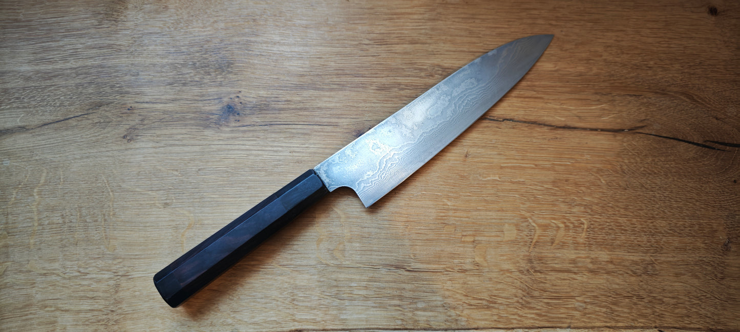 215mm Takeshi Saji SG-2 Damascus Japanese Gyuto | Chef Knife