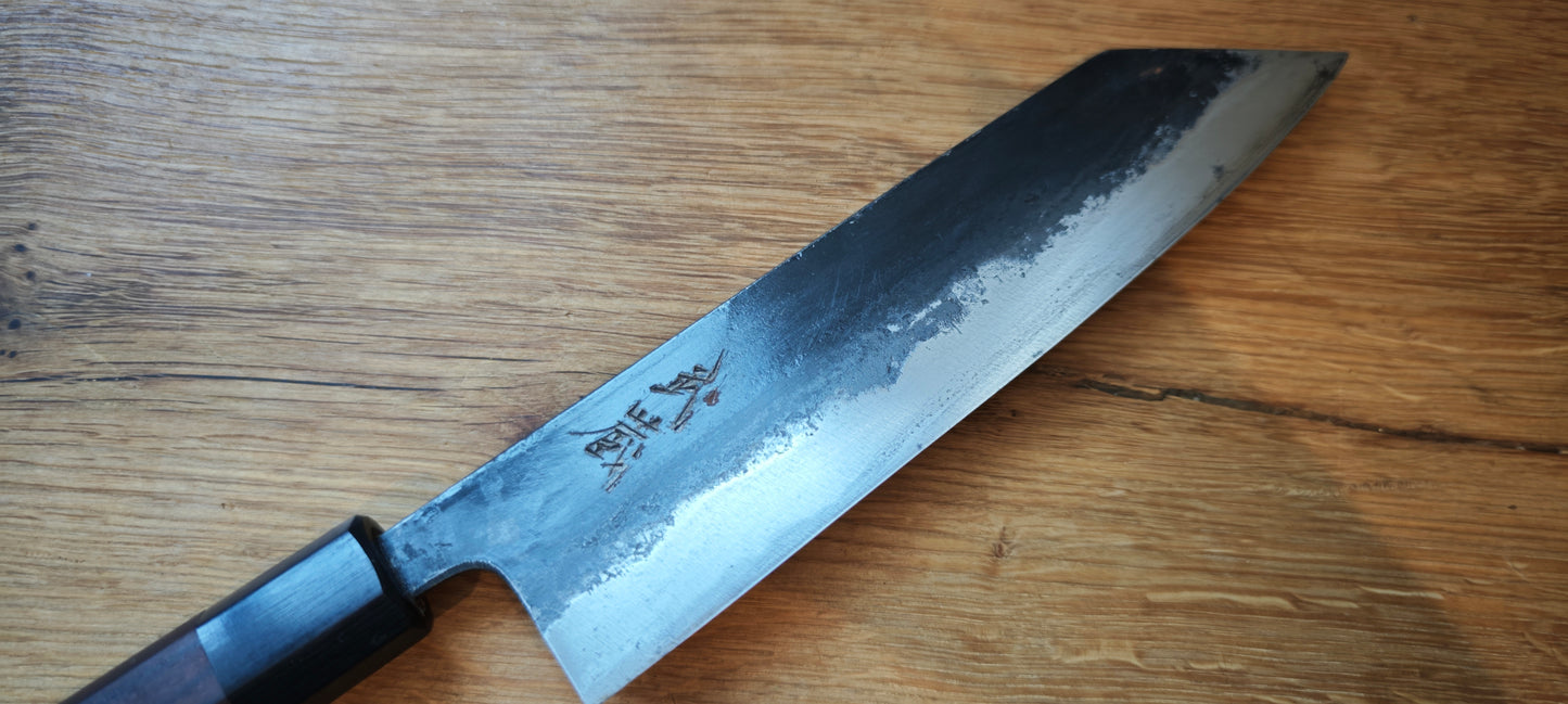 180mm Japanese Blue Steel No1 Santoku