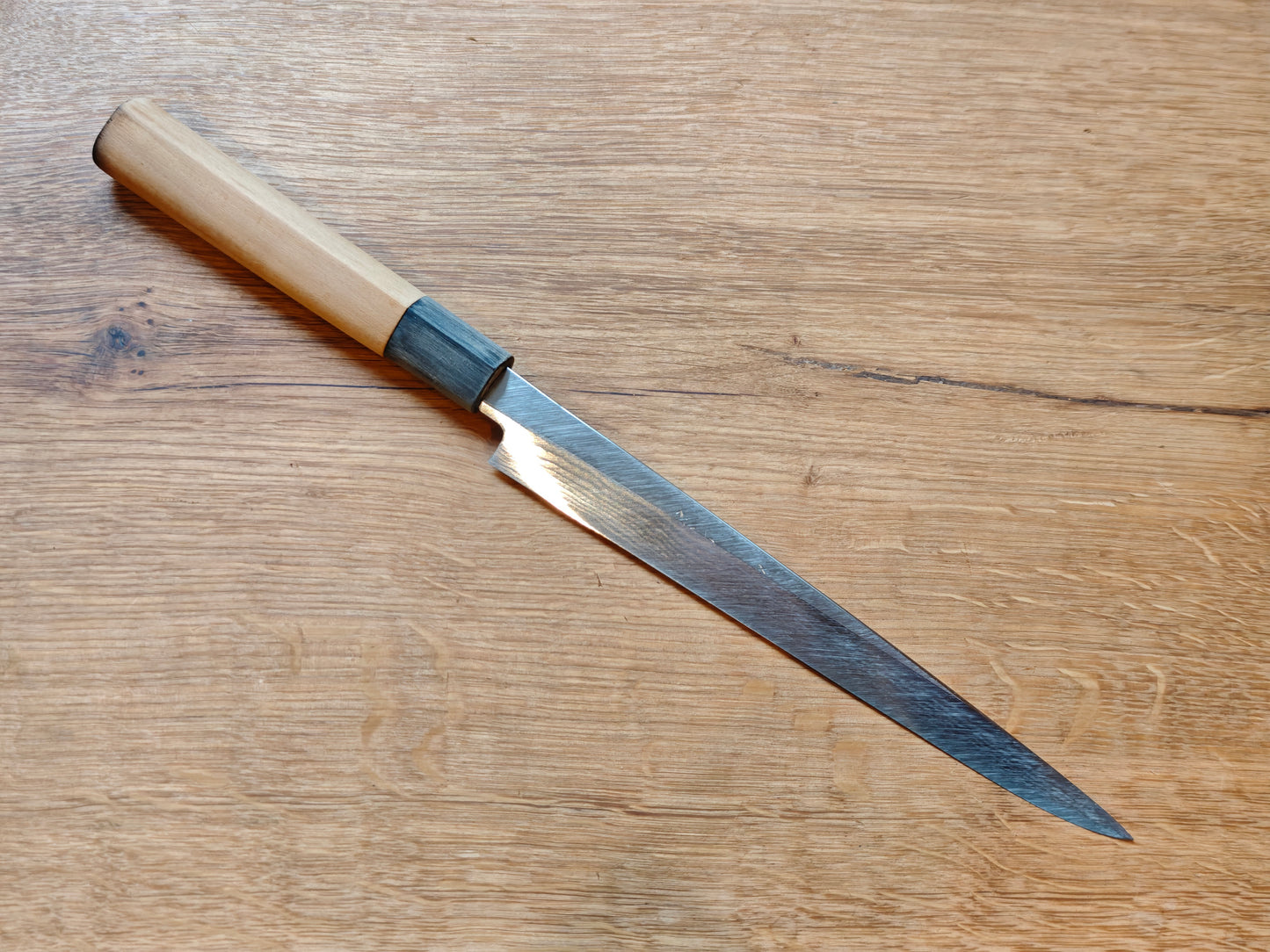 190mm Japanese Damascus white no2 steel Yanagiba