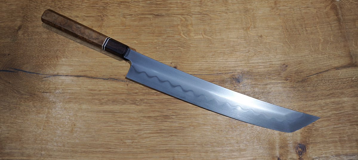 330mm Custom Honyaki Sakimaru Slicer
