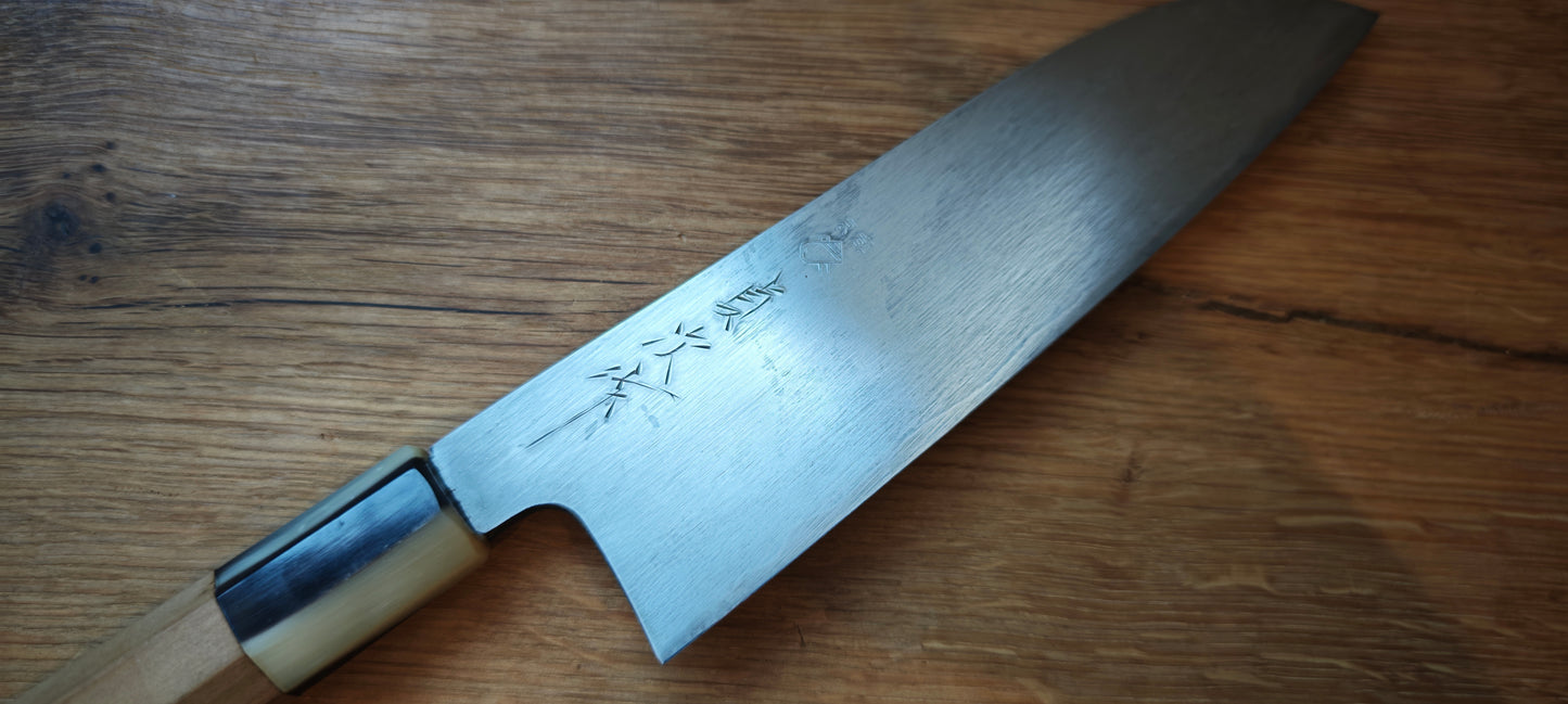 175mm Japanese Blue Steel Santoku