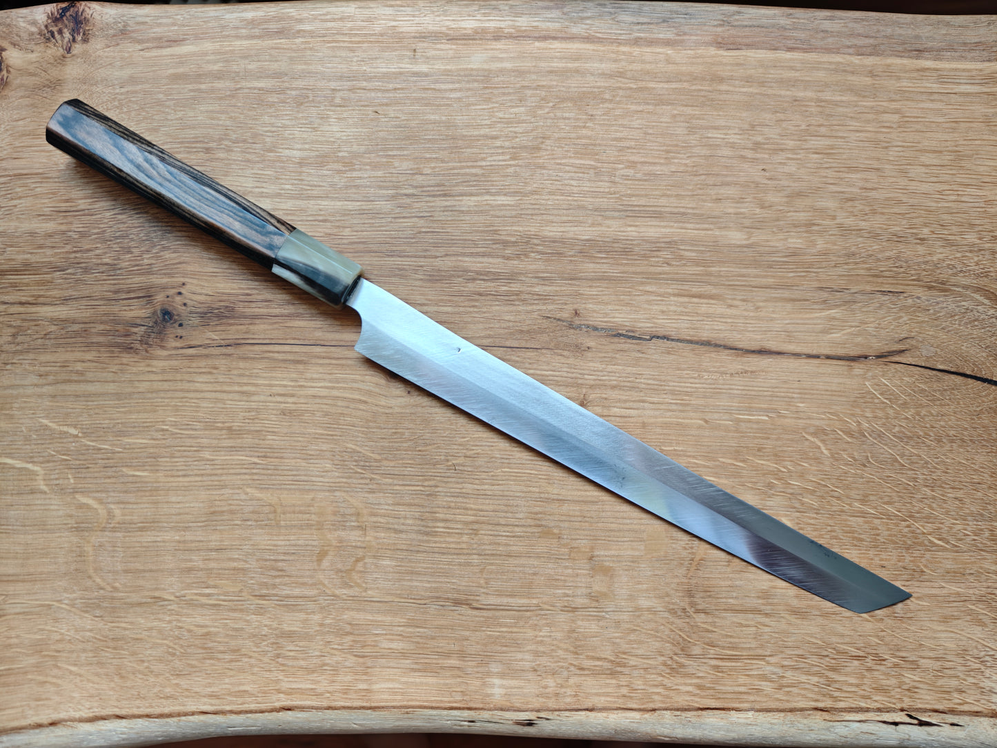 265mm Sukenari white steel Honyaki sakimaru takohiki Yanagiba