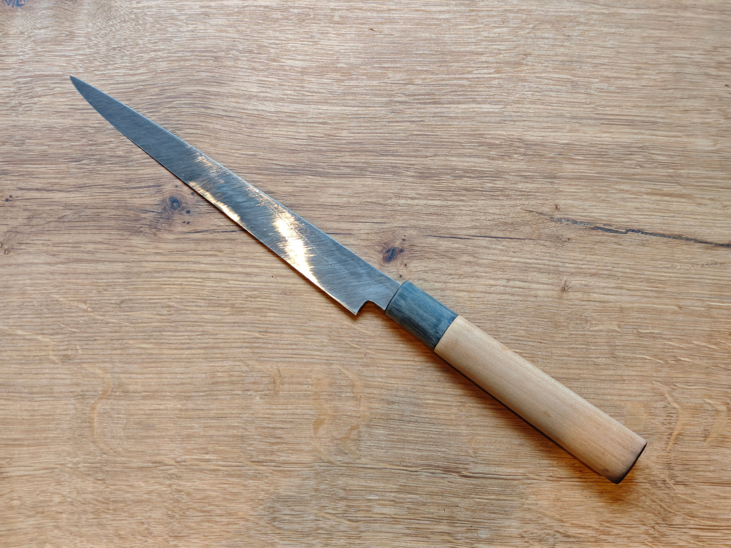 190mm Japanese Damascus white no2 steel Yanagiba