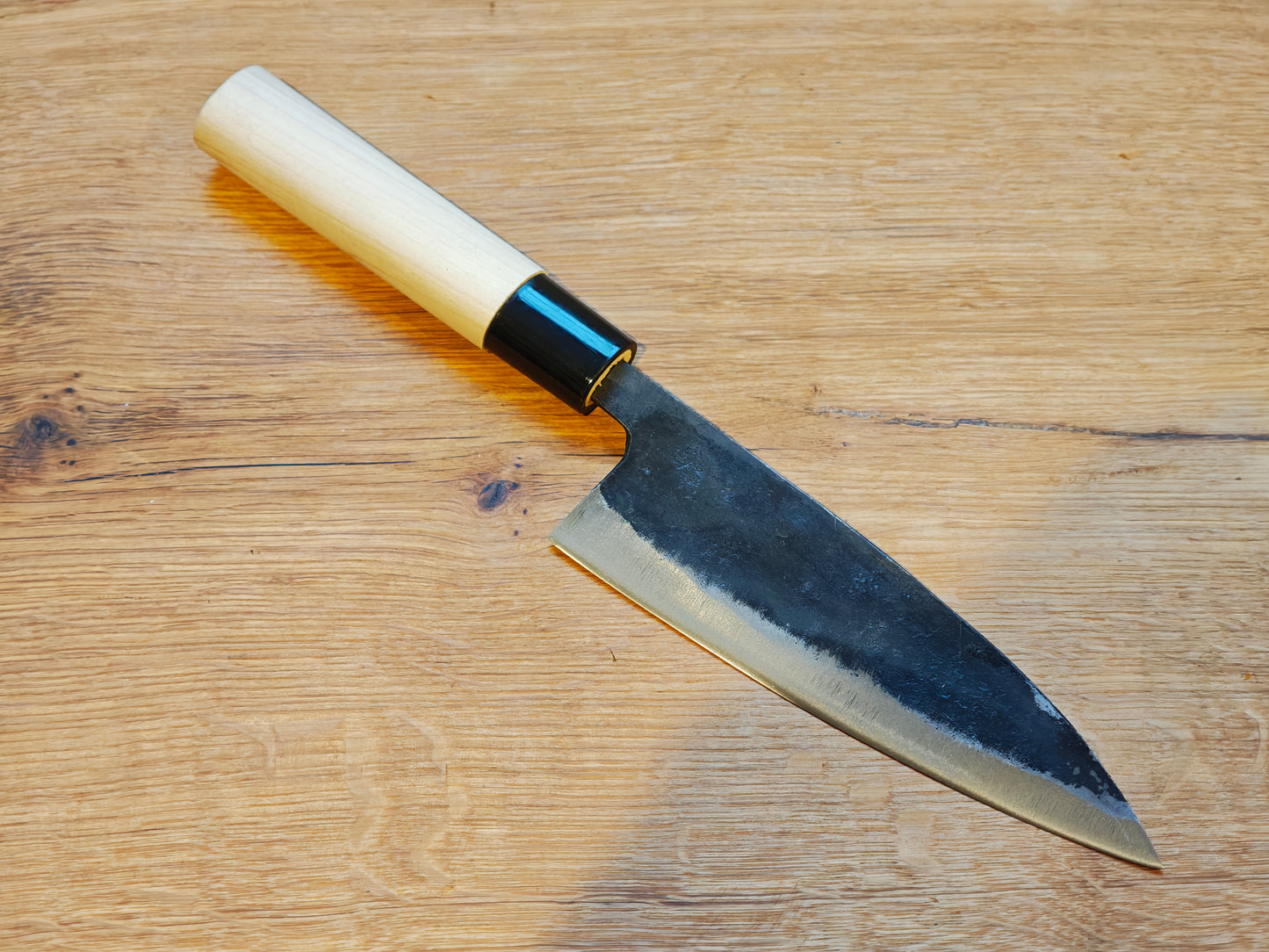 160mm Japanese Blue no2 steel Santoku
