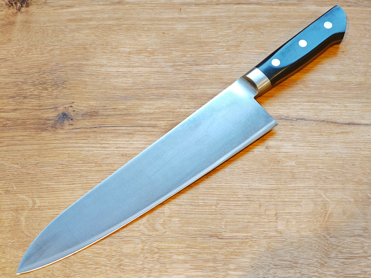 270mm Masahiro Virgin carbon Steel Western Deba