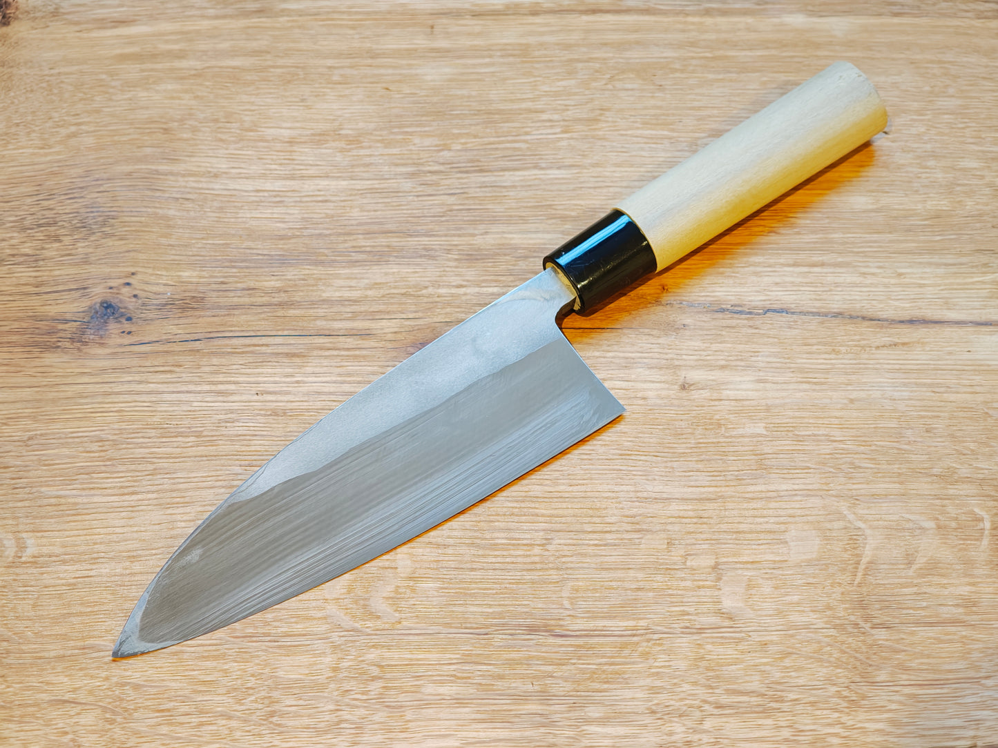 180mm Japanese Damascus white no2 steel Deba