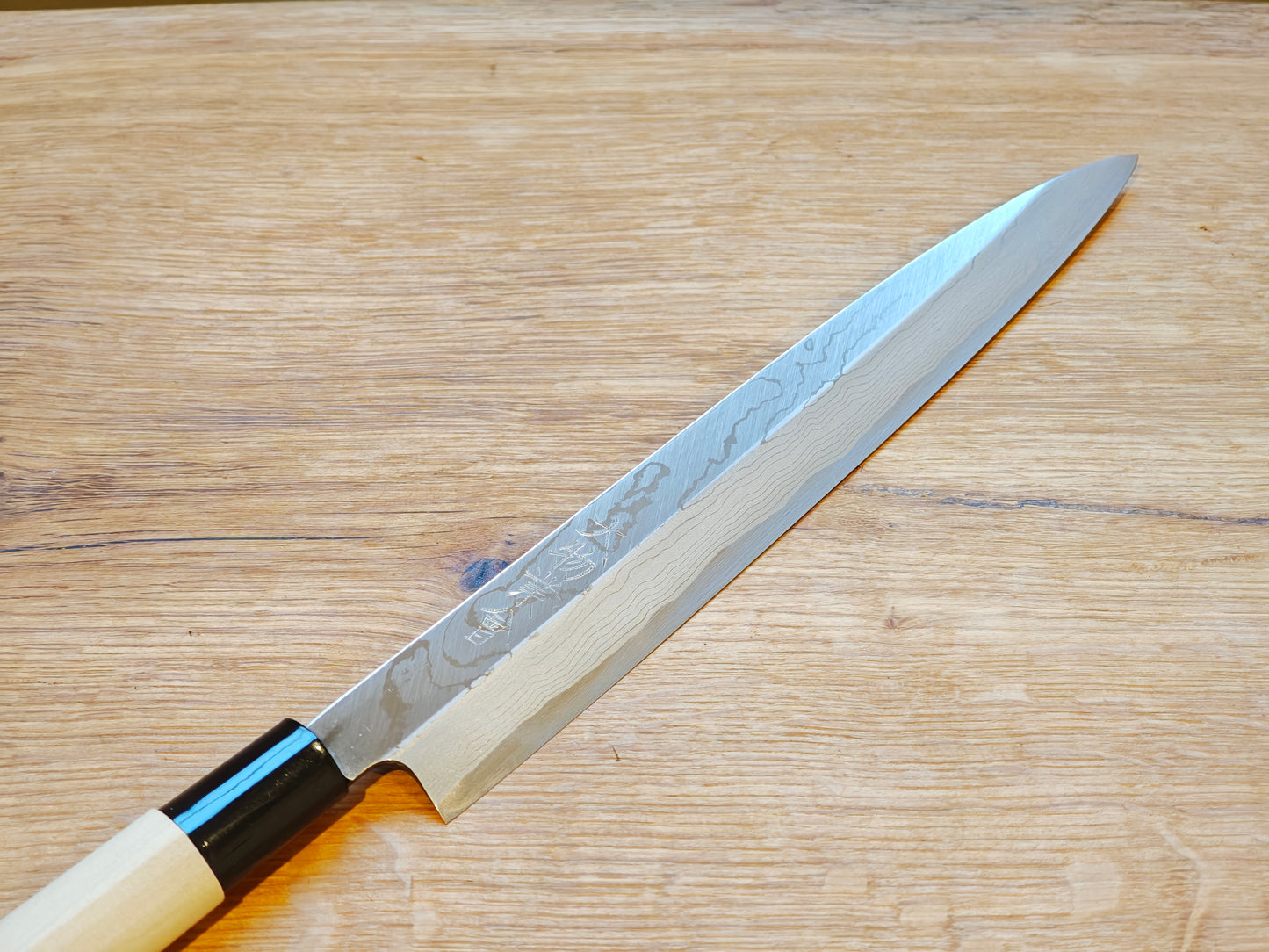 230mm Damascus white no2 steel Yanagiba