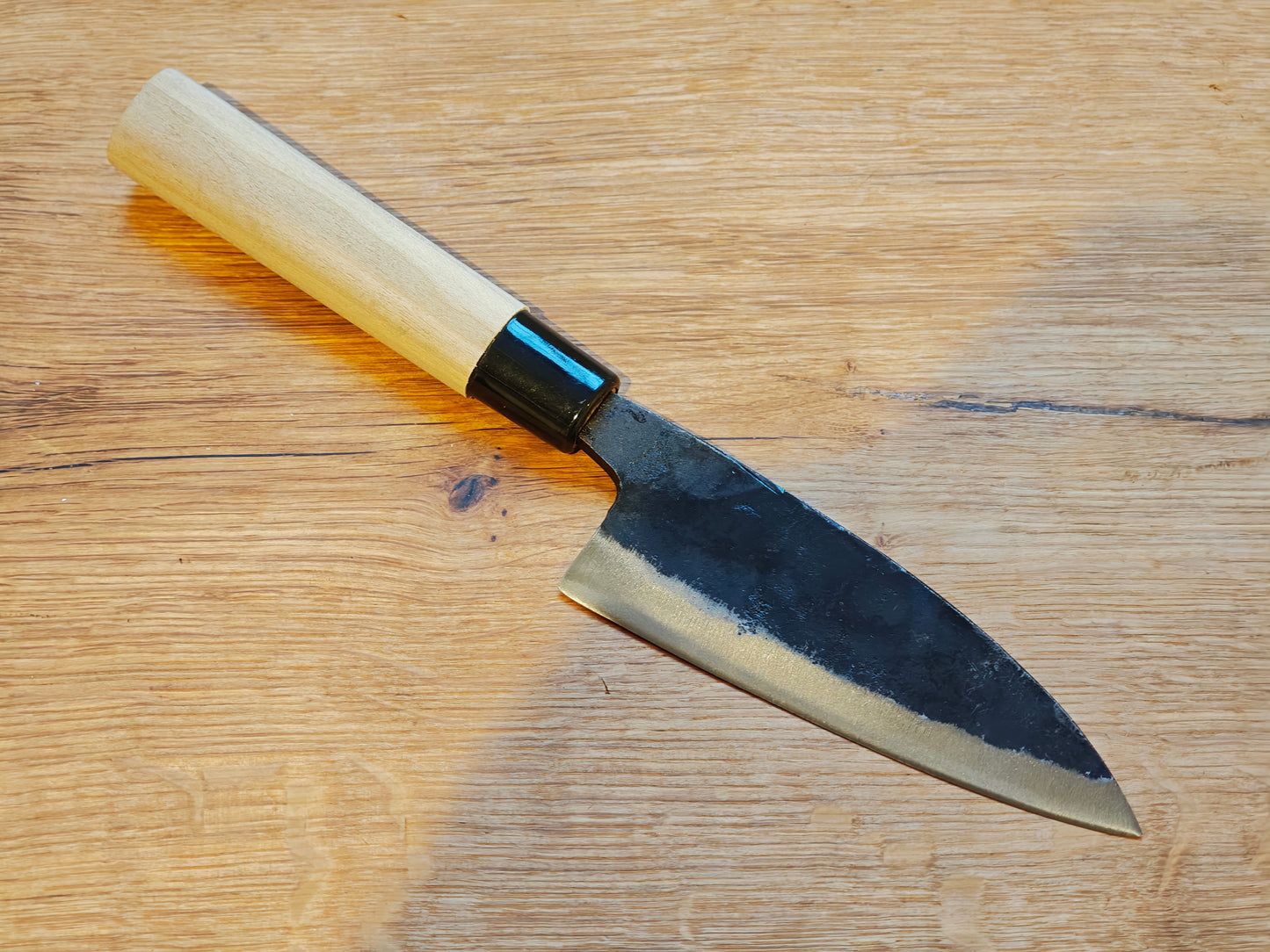 120mm Japanese Blue no2 steel Mini Santoku